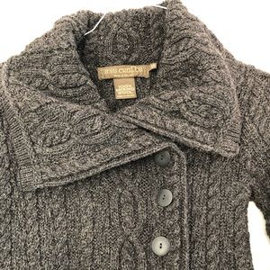 Aran Island Irish Wool Cableknit Sweater